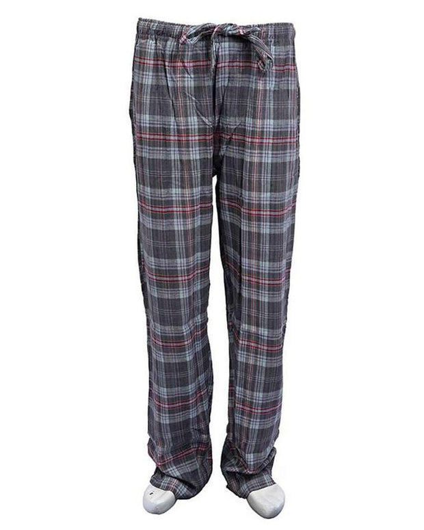 Pack of 2 - Men's Cotton Check Pajama - Cotton Yarn Dyed Flannel Men's Pajama MF-06