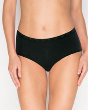 Pack of 3 - Sexy Soft Plain Cotton Panty For Ladies