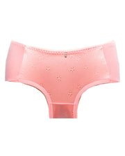 Pack of 3 - Embroidered Cotton Panty For Women-KN335