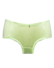 Pack of 3 - Embroidered Cotton Panty For Women-KN335