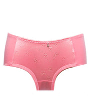 Pack of 3 - Embroidered Cotton Panty For Women-KN335