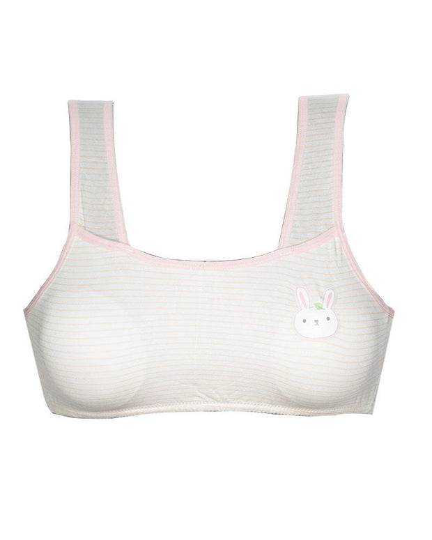 Pack of 3 -  Comforts Cotton Bra for Women, Wirefree Bra For Ladies