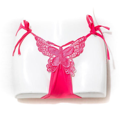 Hot Pink Butterfly Bikini Lingerie For Women - Panty - diKHAWA Online Shopping in Pakistan