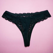 Pack of 3 Panty - Ladies Flower Design Cotton Net Panty