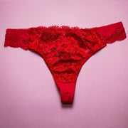 Pack of 3 Panty - Ladies Flower Design Cotton Net Panty