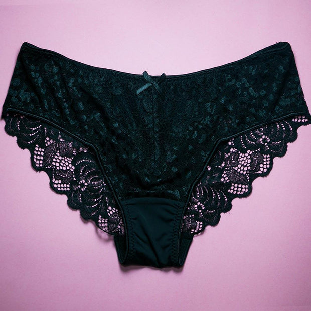 Pack of 3 Net Panty - Women Black Net Panty