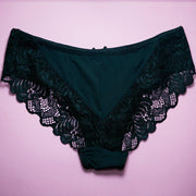 Pack of 3 Net Panty - Women Black Net Panty
