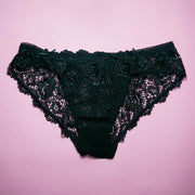 Pack of 3 Net Panty - Women Black Net Panty