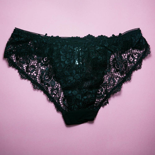 Pack of 3 Net Panty - Women Black Net Panty