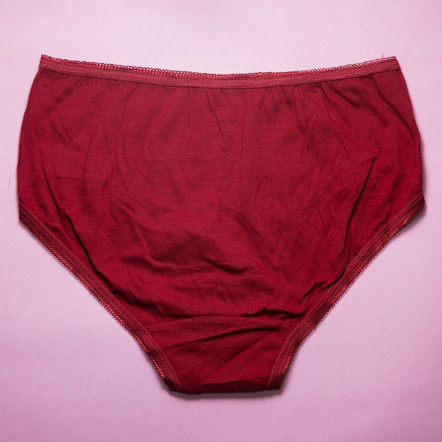 Pack of 3 - Plain Soft Cotton Panties For Women - FL-517