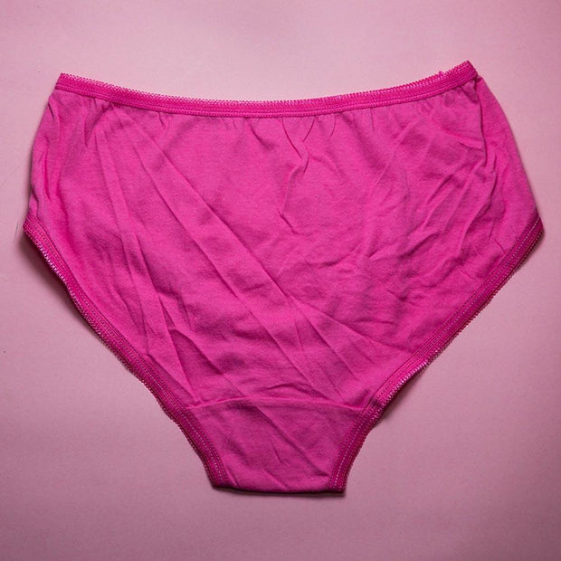 Pack of 3 - Plain Soft Cotton Panty For Women - FL-517