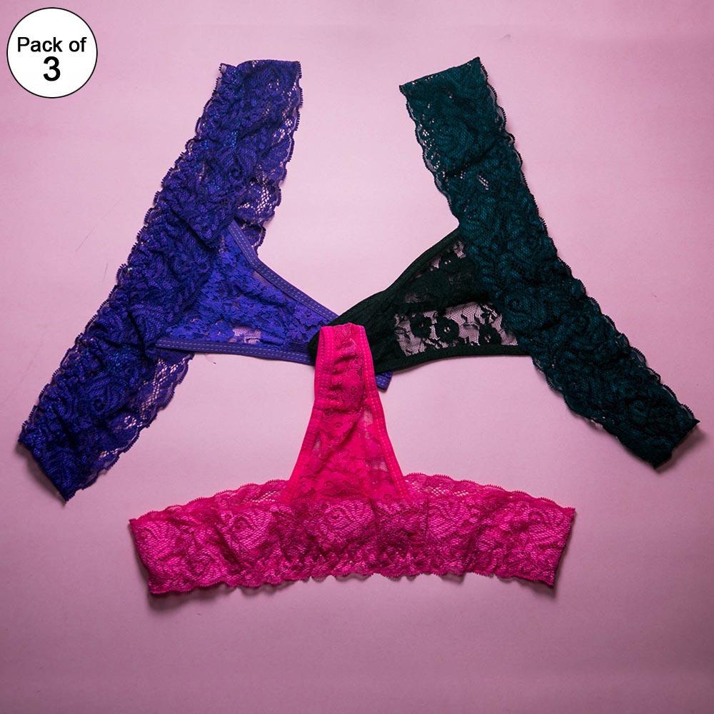 Lace undergarments top