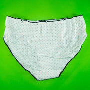 Pack of 3 - Cotton Full Briefs Ultra Soft - Flourish Polka Dotted Cotton Panty - FL-513