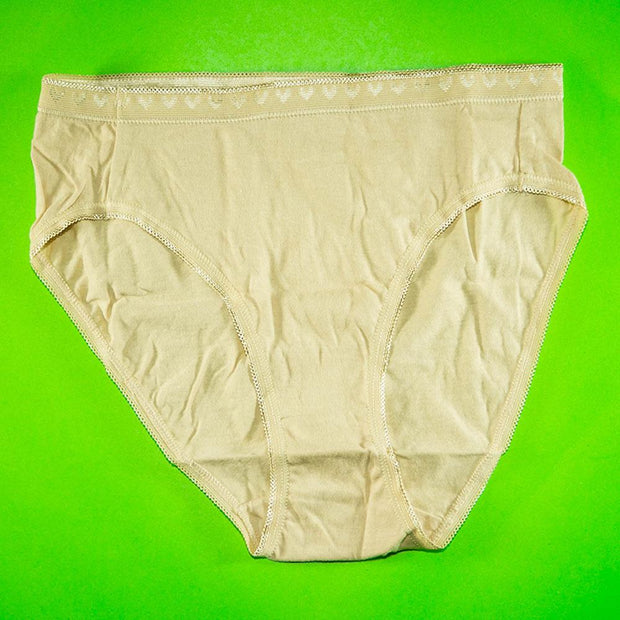 Pack of 3 - Hi Leg Briefs - Flourish Cotton Panty - FL-511