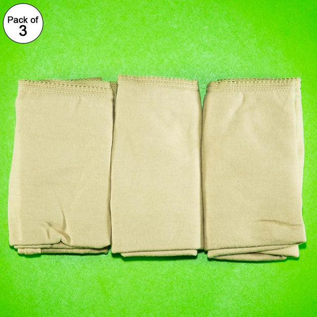 Pack of 3 - Full Briefs - Flourish Cotton Panty - FL-512
