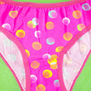Pack of 5 - Mini Briefs 100% Cotton - Flourish Mix Designs Cotton Panty - 5387