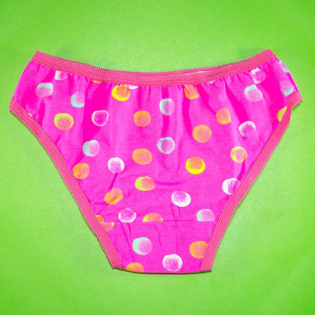 Pack of 5 - Mini Briefs 100% Cotton - Flourish Mix Designs Cotton Panty - 5387