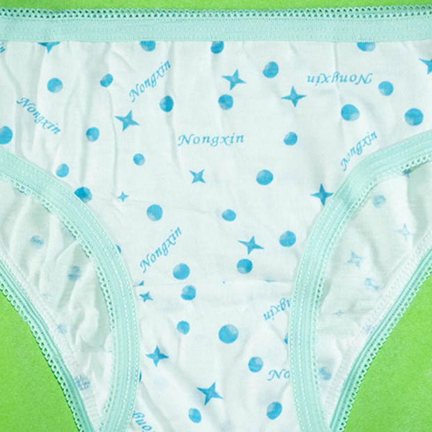 Pack of 5 - Mini Briefs 100% Cotton - Flourish Mix Designs Cotton Panty - 5387