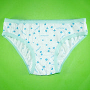 Pack of 5 - Mini Briefs 100% Cotton - Flourish Mix Designs Cotton Panty - 5387