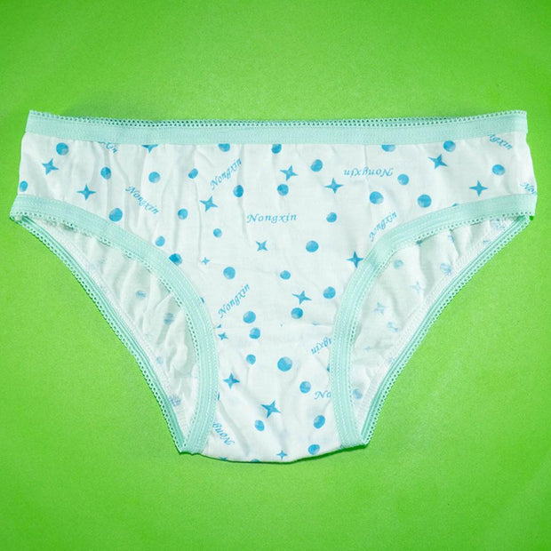 Pack of 5 - Mini Briefs 100% Cotton - Flourish Mix Designs Cotton Panty - 5387