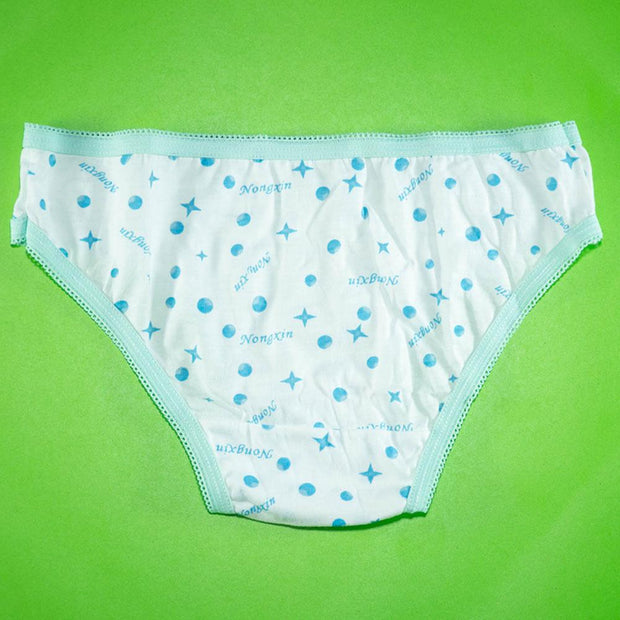 Pack of 5 - Mini Briefs 100% Cotton - Flourish Mix Designs Cotton Panty - 5387