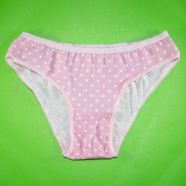 Pack of 5 - Mini Briefs 100% Cotton - Flourish Mix Designs Cotton Panty - 5387