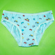 Pack of 5 - Mini Briefs 100% Cotton - Flourish Mix Designs Cotton Panty - 5387
