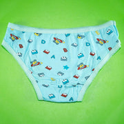 Pack of 5 - Mini Briefs 100% Cotton - Flourish Mix Designs Cotton Panty - 5387