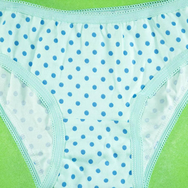 Pack of 5 - Mini Briefs 100% Cotton - Flourish Mix Designs Cotton Panty - 5387