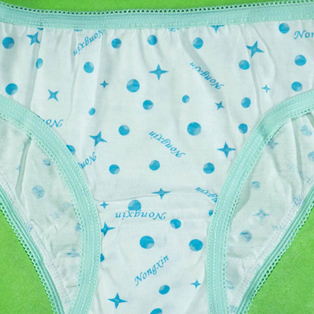 Pack of 5 - Mini Briefs 100% Cotton - Flourish Mix Designs Cotton Panty - 5387