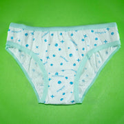 Pack of 5 - Mini Briefs 100% Cotton - Flourish Mix Designs Cotton Panty - 5387