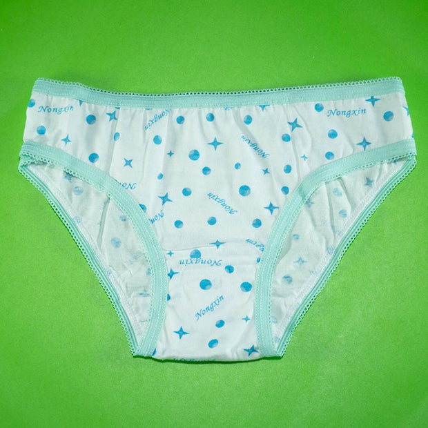 Pack of 5 - Mini Briefs 100% Cotton - Flourish Mix Designs Cotton Panty - 5387