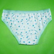 Pack of 5 - Mini Briefs 100% Cotton - Flourish Mix Designs Cotton Panty - 5387