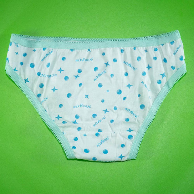 Pack of 5 - Mini Briefs 100% Cotton - Flourish Mix Designs Cotton Panty - 5387