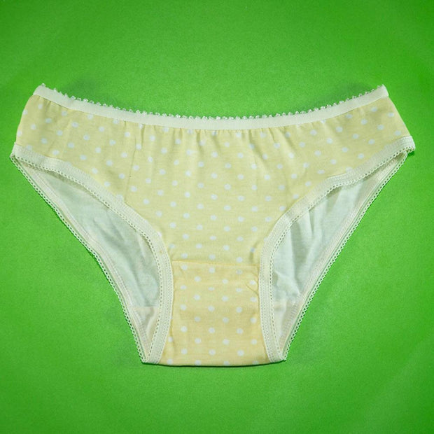 Pack of 5 - Mini Briefs 100% Cotton - Flourish Mix Designs Cotton Panty - 5387
