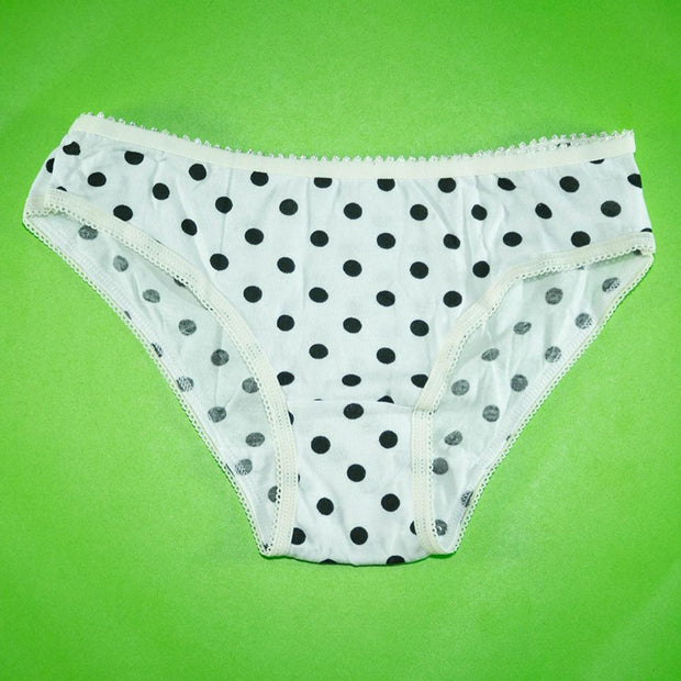 Pack of 5 - Mini Briefs 100% Cotton - Flourish Mix Designs Cotton Panty - 5387