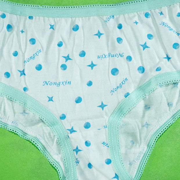 Pack of 5 - 100% Cotton Mini Briefs - Flourish Mix Designs Cotton Panty - 5388