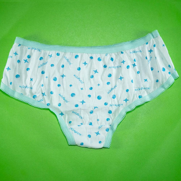 Pack of 5 - 100% Cotton Mini Briefs - Flourish Mix Designs Cotton Panty - 5388