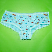 Pack of 5 - 100% Cotton Mini Briefs - Flourish Mix Designs Cotton Panty - 5388