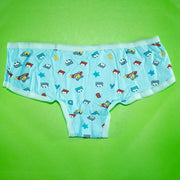 Pack of 5 - 100% Cotton Mini Briefs - Flourish Mix Designs Cotton Panty - 5388