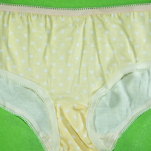 Pack of 5 - 100% Cotton Mini Briefs - Flourish Mix Designs Cotton Panty - 5388