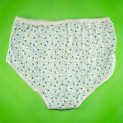 Pack of 5 - 100% Cotton Full Briefs - Flourish Mix Designs Cotton Panty - 5389