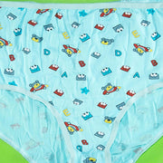 Pack of 5 - 100% Cotton Full Briefs - Flourish Mix Designs Cotton Panty - 5389