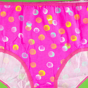 Pack of 5 - 100% Cotton Full Briefs - Flourish Mix Designs Cotton Panty - 5389