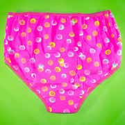 Pack of 5 - 100% Cotton Full Briefs - Flourish Mix Designs Cotton Panty - 5389