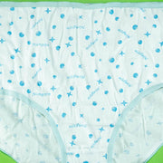 Pack of 5 - 100% Cotton Full Briefs - Flourish Mix Designs Cotton Panty - 5389