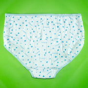 Pack of 5 - 100% Cotton Full Briefs - Flourish Mix Designs Cotton Panty - 5389
