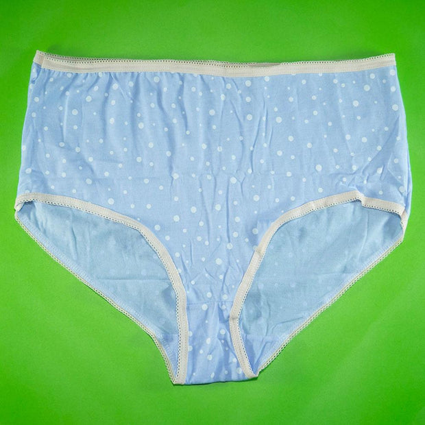 Pack of 5 - 100% Cotton Full Briefs - Flourish Mix Designs Cotton Panty - 5389