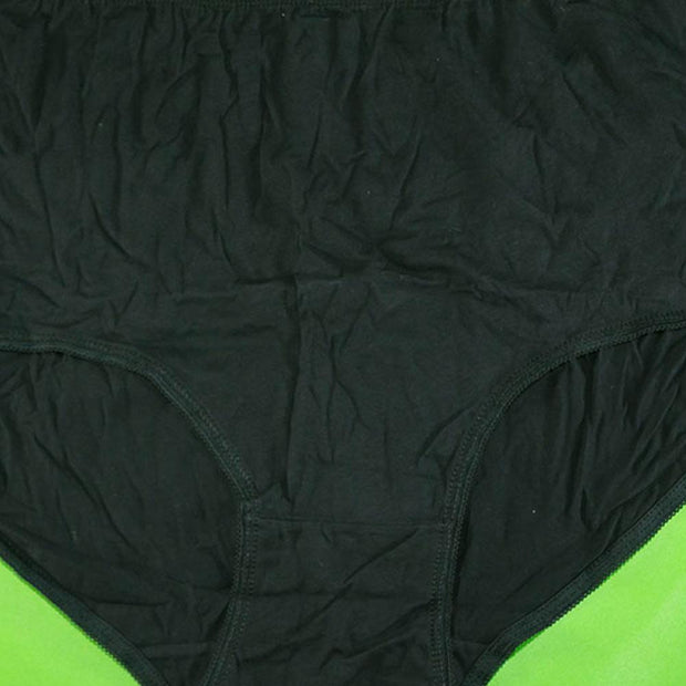 Pack of 5 - 100% Cotton Full Briefs - Flourish Mix Designs Cotton Panty - 18