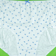 Pack of 5 - 100% Cotton Full Briefs - Flourish Mix Designs Cotton Panty - 18